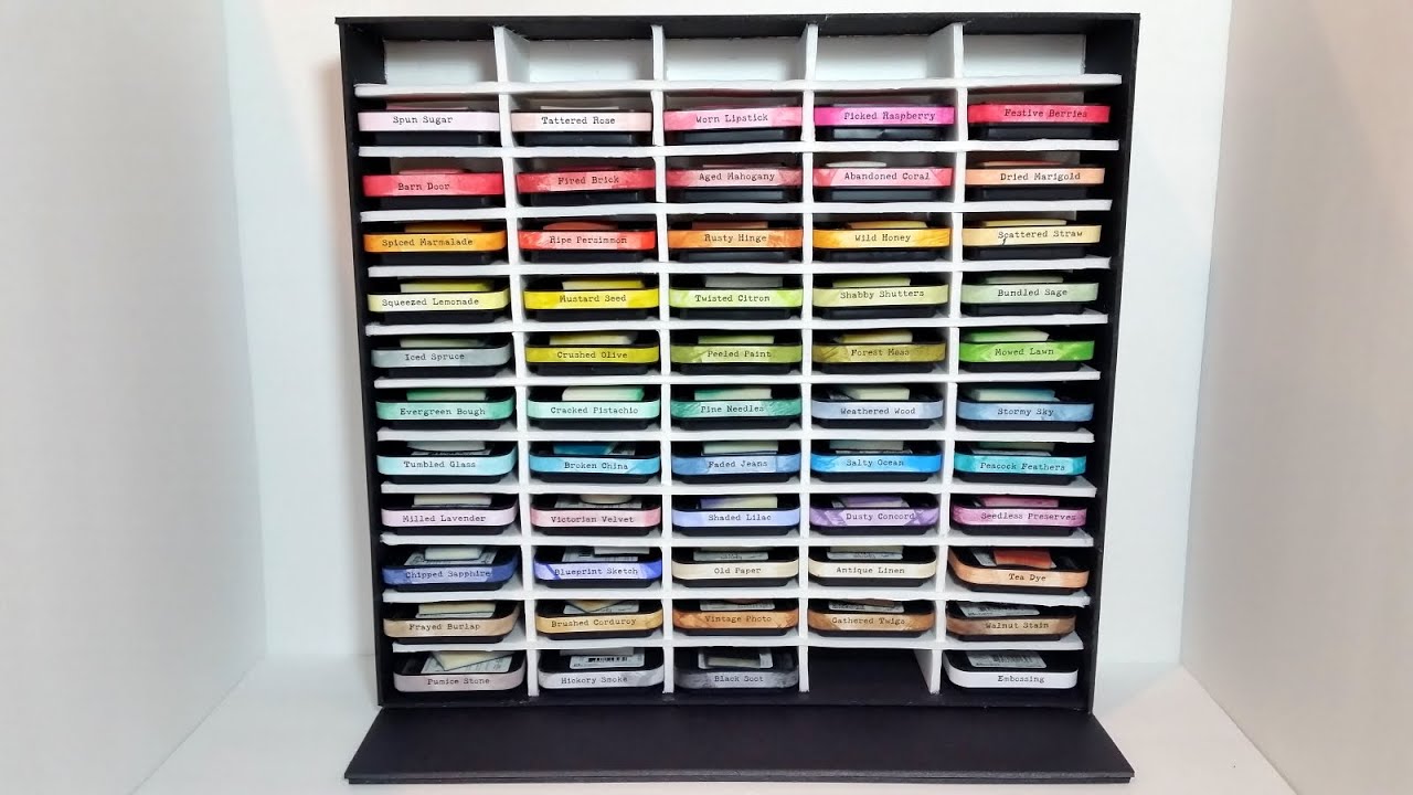 DIY Ink Pad Storage: Easy, Cheap, and AWESOME 