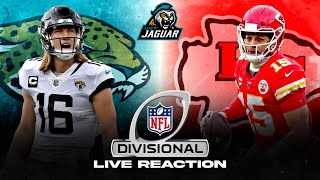 Jacksonville Jaguars vs Kansas City Chiefs Live Reactions & Play-by-Play | Divisional Round