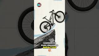 Suspensión de Bicicleta: ¿Recorrido Mágico o Mito? #shorts