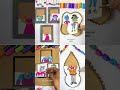 4in1 brainrot female barbie dancing Paper puzzle Games! #shorts #memes
