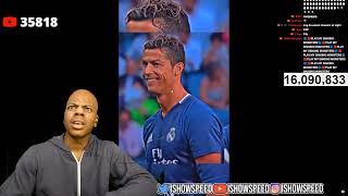 IShowSpeed reacts to Ronaldo saying the n word 💀💀