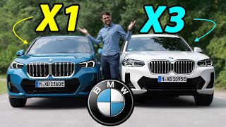 BMW X1 vs X3 comparison REVIEW (M Sport)