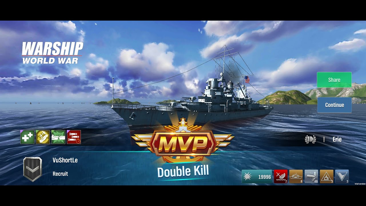 Warship World War: Trận thuỷ chiến hạm