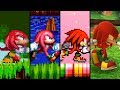 Evolution of Knuckles the Echidna (1994 - 2018)