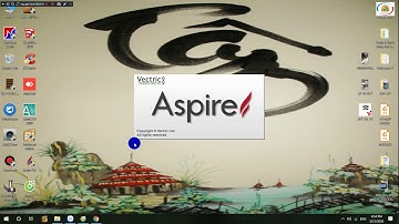 Cài đặt phần mềm Aspire 9.5