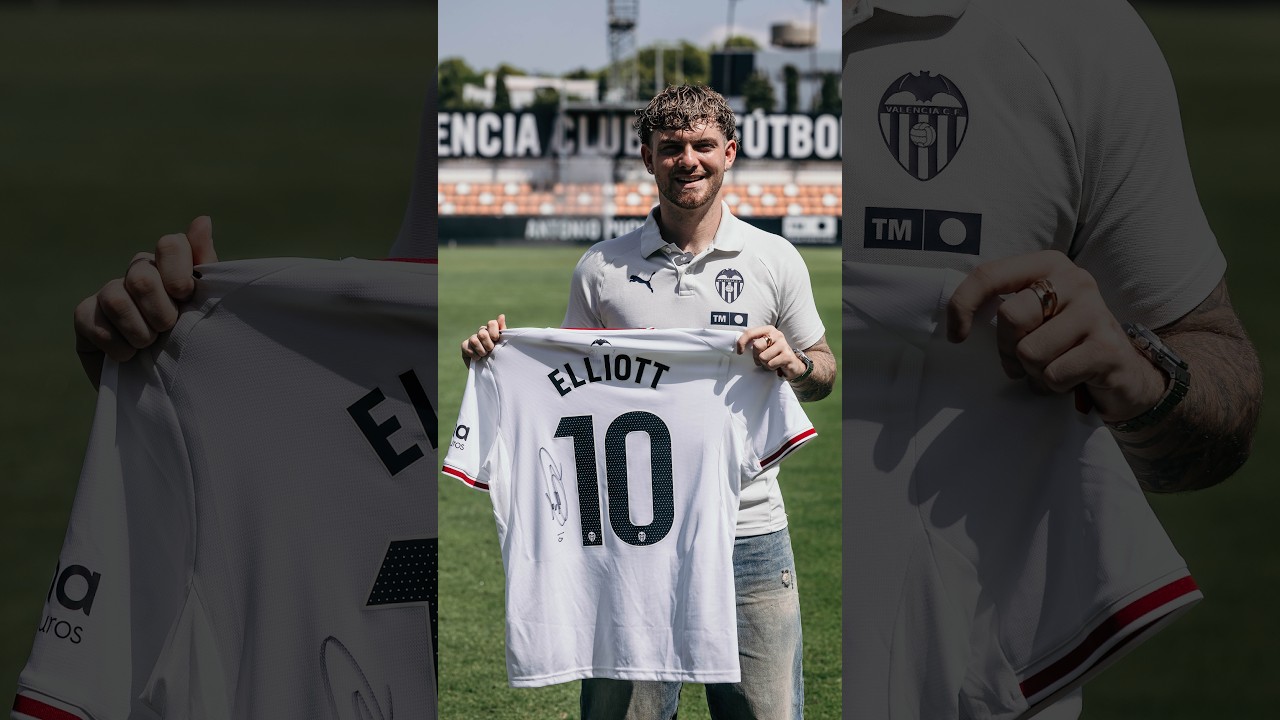 🗣️ Harvet Elliott: “Venir al Valencia CF es un gran paso en mi carrera”