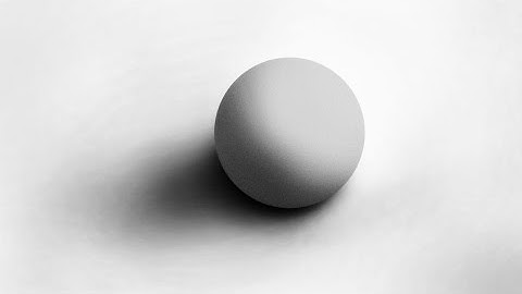 Photoshop Tutorial | How to Paint 3D Ball using Brush