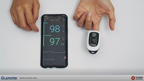 Leadtek Fingertip Pulse Oximeter  - Taiwan Excellence