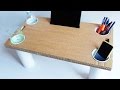 How To Make a Multipurpose Cardboard Bed Table - DIY Home Tutorial - Guidecentral