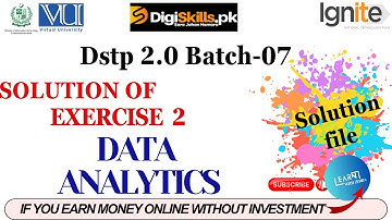 Data Analytics & Business Intelligence exercise 2 batch 7 |data analytics exercise 2 #digiskills