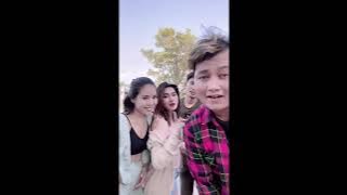 Dede Tensi Lestari-Indri Safitri-Fahmi Main TikTok Bareng-kompilasi video tiktok