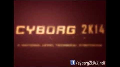 Cyborg2k14 - A National Level Technical Symposium