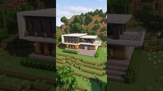 Minecraft Large Modern House Build