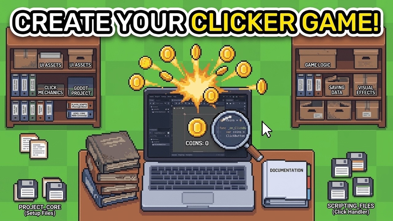 Goon Clicker Godot Engine | Clicker Game Tutorial (Part 1) - YouTube