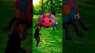 The Creative Lady Bug Mascot Takes Over the Football Field🙏👍🙏#shorts #newtren #explore