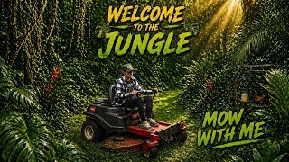Women Love to Mow Too?! 🌿 Straightening Up the Yard | Welcome to OUR Jungle @SBMowing @Egopowerplus 