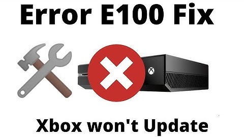 *2021*Xbox Update Glitch Fix (Error E100) *New Method*