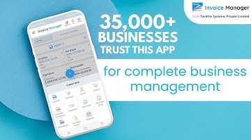 Complete Business Management App - Invoicing & Inventory #billingapp #invoicegenerator