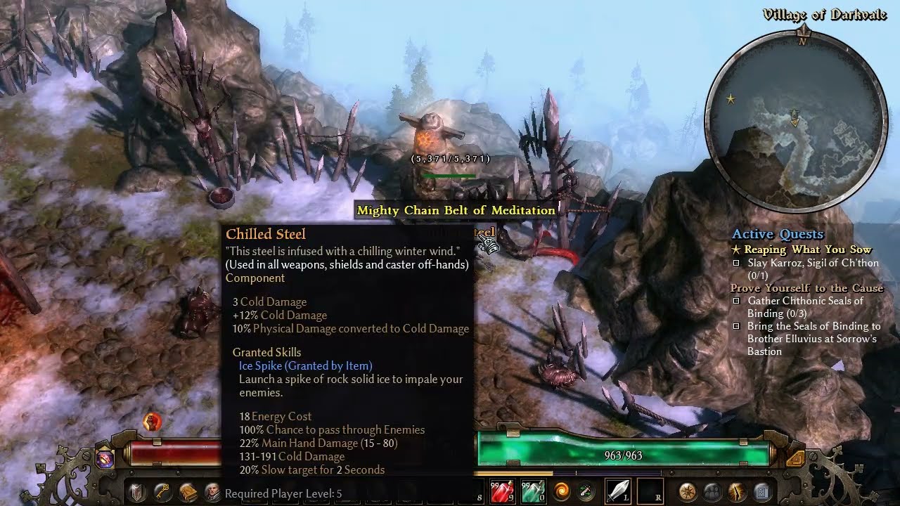 Grim Dawn Village of Darkvale Fail
