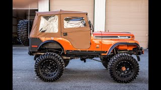 1972 Jeep Cj-5 Renegade Restomod Walk-Around Video