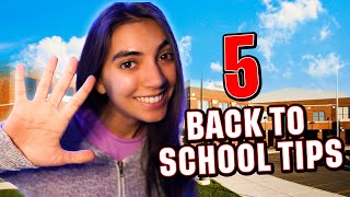 Top 5 Tips for Going Back To School - University & College Edition - L&B