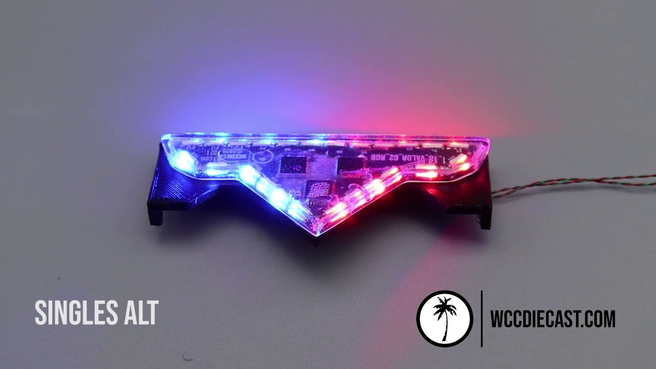 1/18 Valor Lightbar (Gen 2) for Diecast Police Cars YouTube
