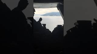 MV-22 Osprey approaching airstrip