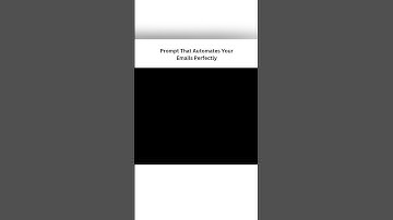 Prompt That Automates Your Emails Perfectly