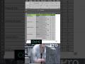 Drag Excel trick formula 👍 ⌨️||#excel #msexcel #exceltips #exceltutorial #ytshorts #shortvideo