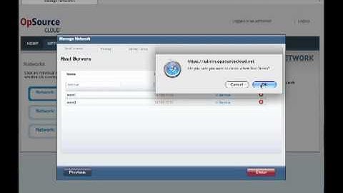OpSource Cloud Network Overview