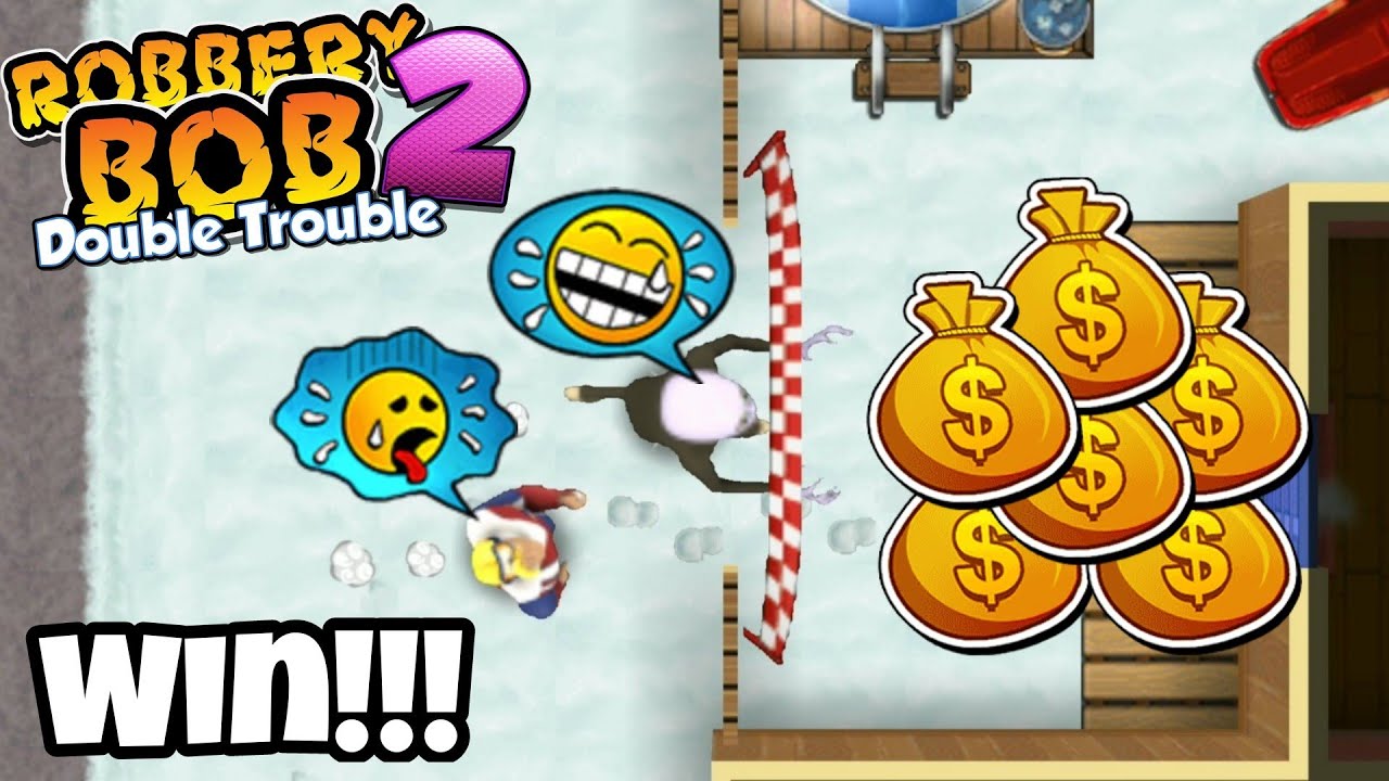 Robbery Bob 2 - Mysterious Character Use RC UFO Perfect Part 12