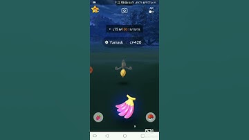 Pokemon go ( I got a Hundo Yamask ) using PGSHARP