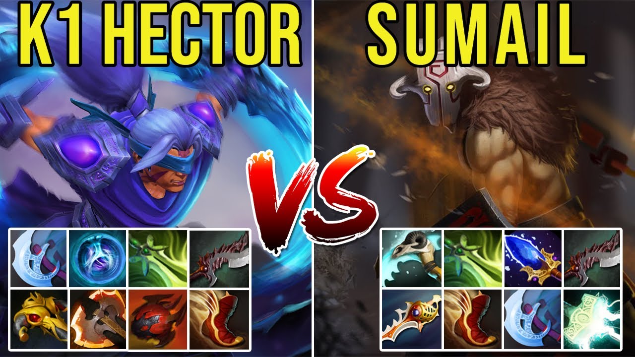 Battle of The Super Carry. SUMAIL Juggernaut Vs K1 HECTOR Anti Mage. 65 Minutes Battle.