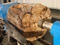 42 Wood Turning a spalted Timber Vase 42 Wood Turning a spalted Timber Vase