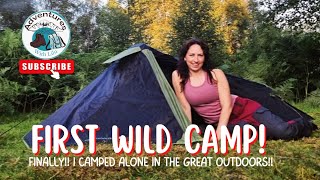 BUDGET FRIENDLY Solo Wild Camp at the STONE CIRCLE!!