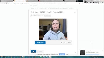 Attach video and audio files in D2L