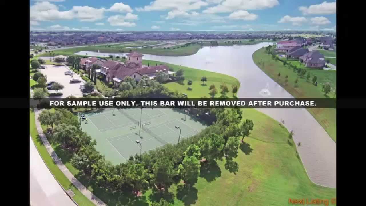 Lakes of Bella Terra Richmond, Texas Neighborhood Amenities YouTube