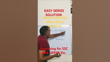 Series Qs#ssc #shorts #shortsfeed #reasoning #subscribers #maths #trending #viralvideo #video#tricks