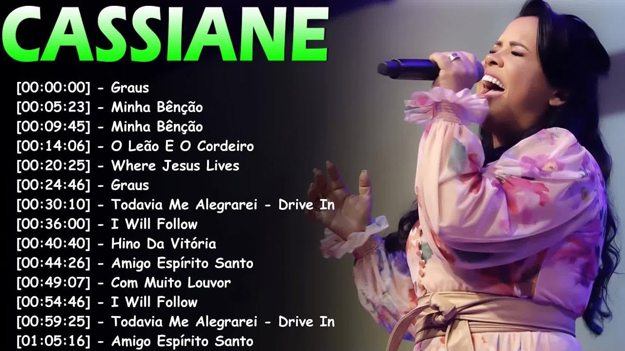 O Segredo – Cassiane Ao Vivo | Hinos Gospel Mais Tocados | DVD 40 Anos 