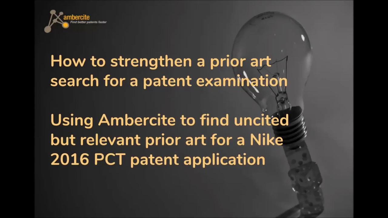 How to quickly expand a patent examination search using Ambercite ...