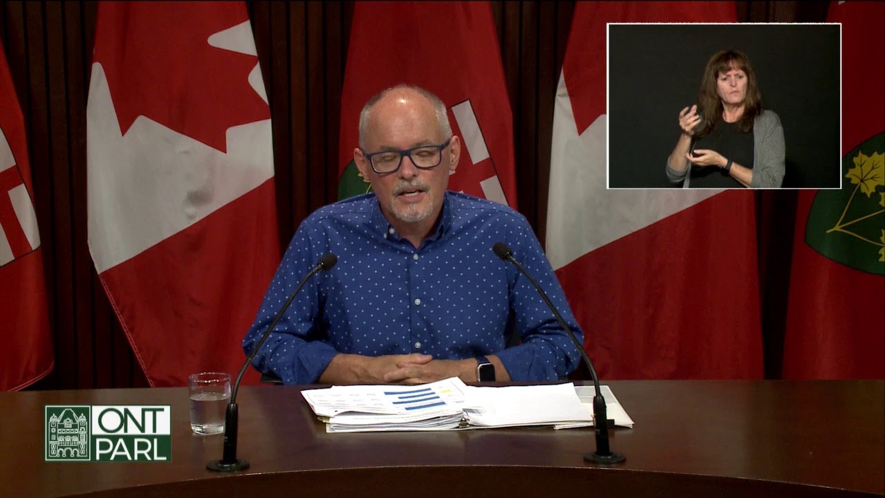 3:00pm EST: Dr. Kieran Moore and Dr. Barbara Yaffe update COVID-19