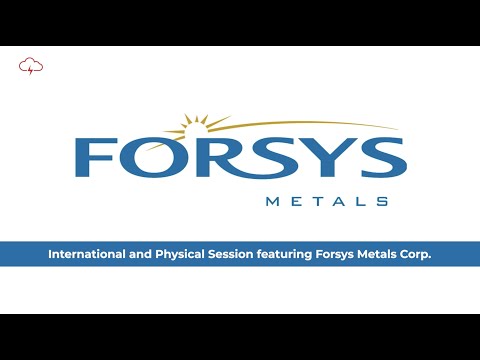 Forsys Metals Corp. | Red Cloud Summer Uranium Conference 2022
