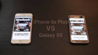 iPhone 6S plus VS Samsung Galaxy S5