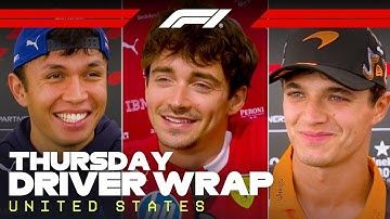Drivers Look Ahead To Race Weekend | 2025 United States Grand Prix