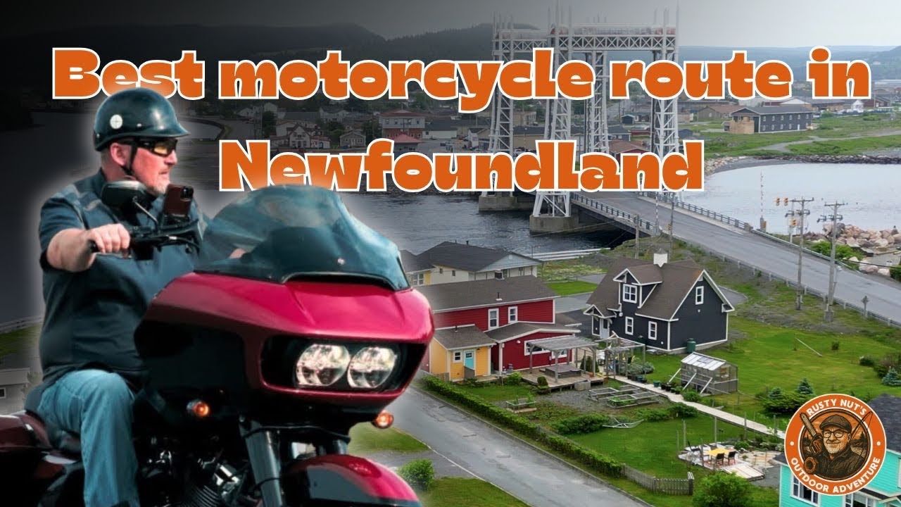 Best Motorcycle route in Newfoundland.  Placentia Bay 