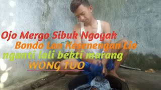 KATA-KATA MUTIARA KANG BETON Saat NYUCI PAKAIAN