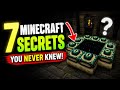 7 Minecraft secrets that 99% of players don't know and I did 😳🔥