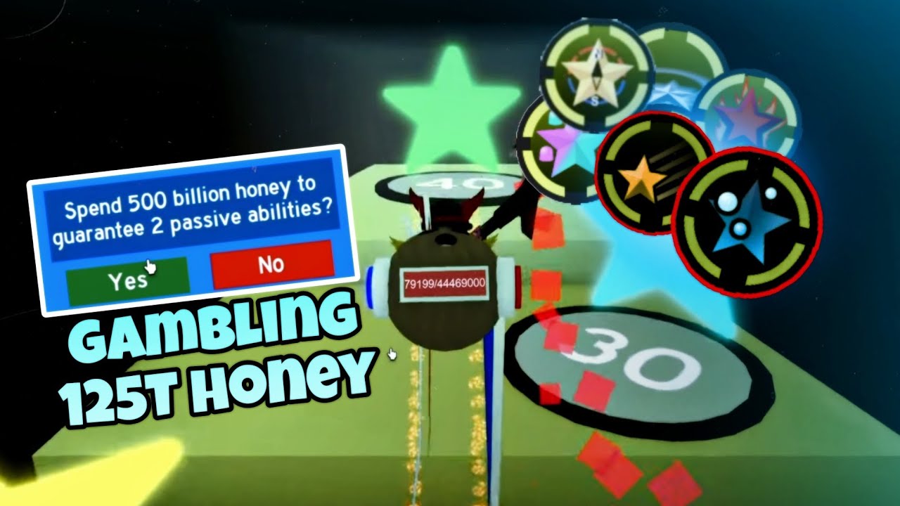 100T+ on Double Passives | Bee Swarm Simulator