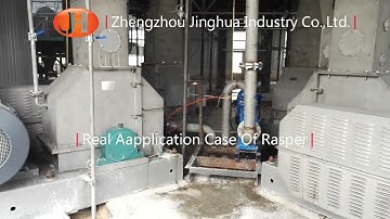 Rasper machine onsite application