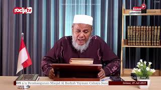 [Live] : Ustadz Mubarok Bamualim, Lc., M. H. I. - Kitab Riyadhus Shalihin